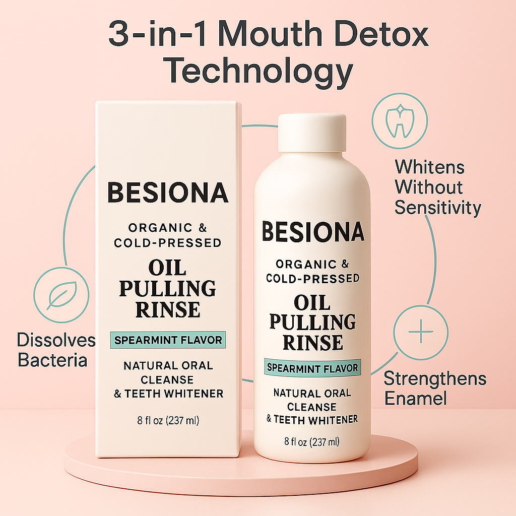 Natural Oral Cleanse - Oil Pulling Rinse