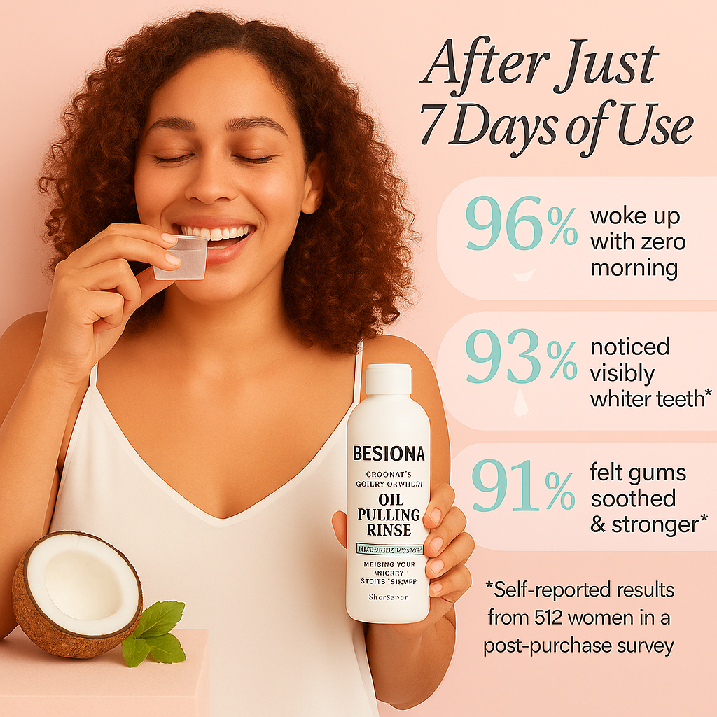 Natural Oral Cleanse - Oil Pulling Rinse