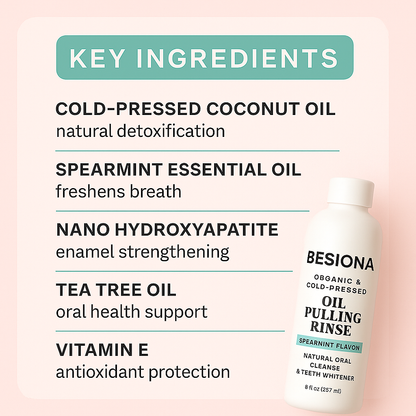 Natural Oral Cleanse - Oil Pulling Rinse