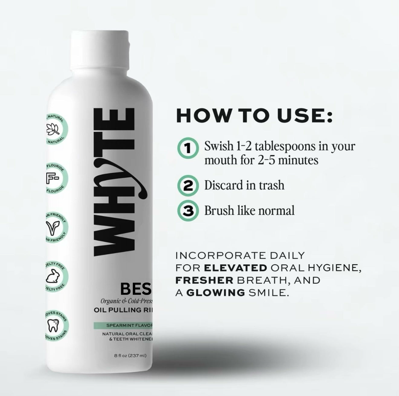 Oil Pulling Rinse