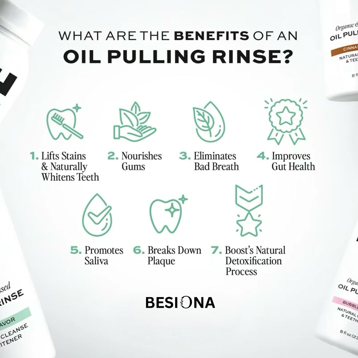 Oil Pulling Rinse