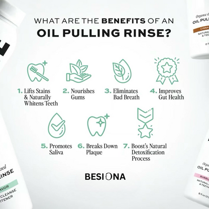 Oil Pulling Rinse