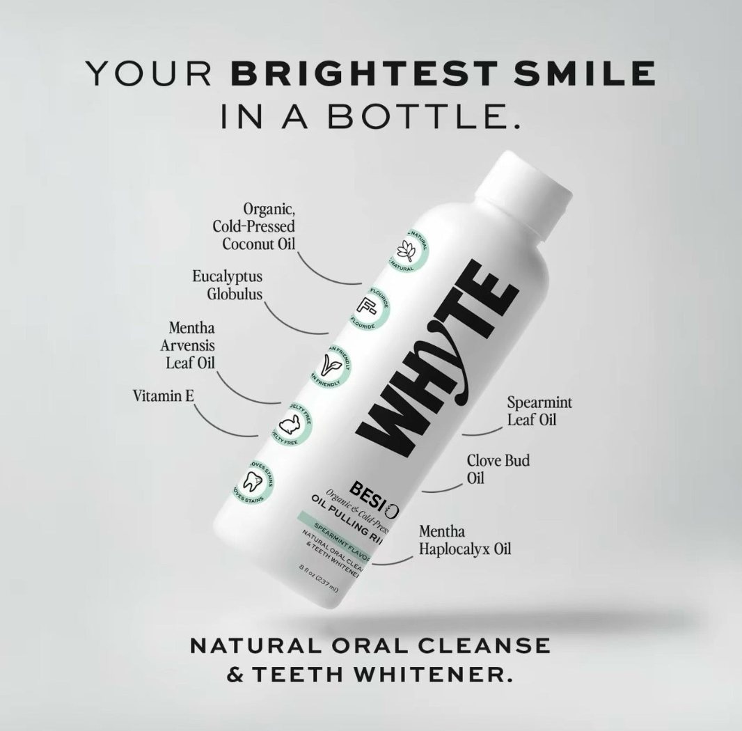 Oil Pulling Rinse